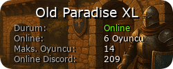 Old Paradise XL Signature Banner